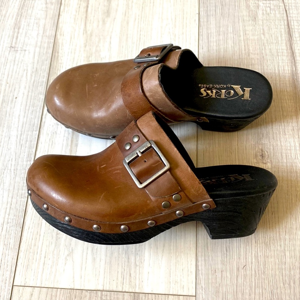 Korks Woman’s Classic open back Clog . Size 6/36,5